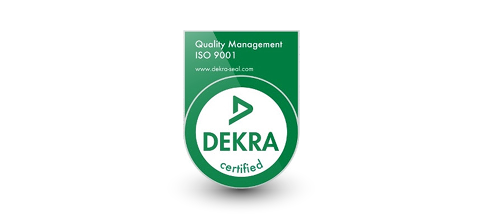 Quality Management ISO 9001 Dekra Certified Logo | American Polarizers, Inc.